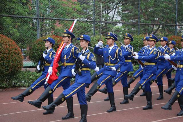 广东工贸职业技术学院国旗护卫队 广东工贸职业技术学院国旗护卫队