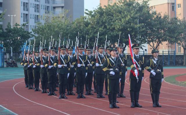 广东技术师范大学国旗护卫队 广东技术师范大学国旗护卫队